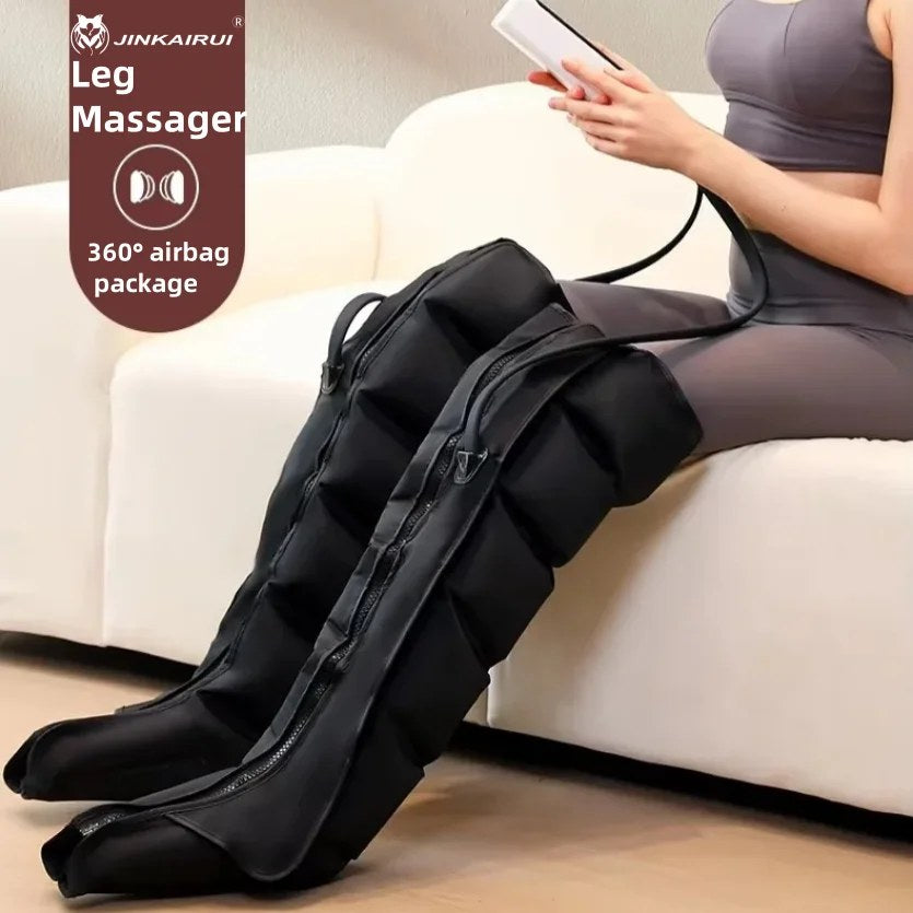 Long boots on a sofa
