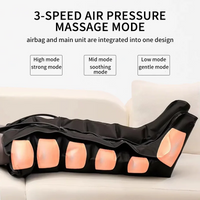 Air chambers along the whole leg